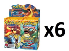 Pokemon XY2 Flashfire Booster Box CASE (6 Booster Boxes)